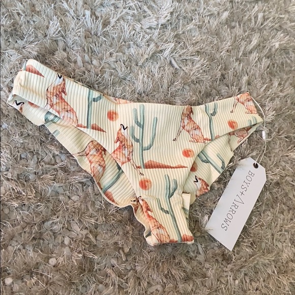 Boys + Arrows Cactus and Fox Bikini Bottom - Picture 5 of 9